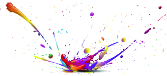 340x154 Splash Paint Effect Vector Free Download