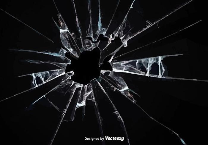 700x490 Vector Broken Glass Effect