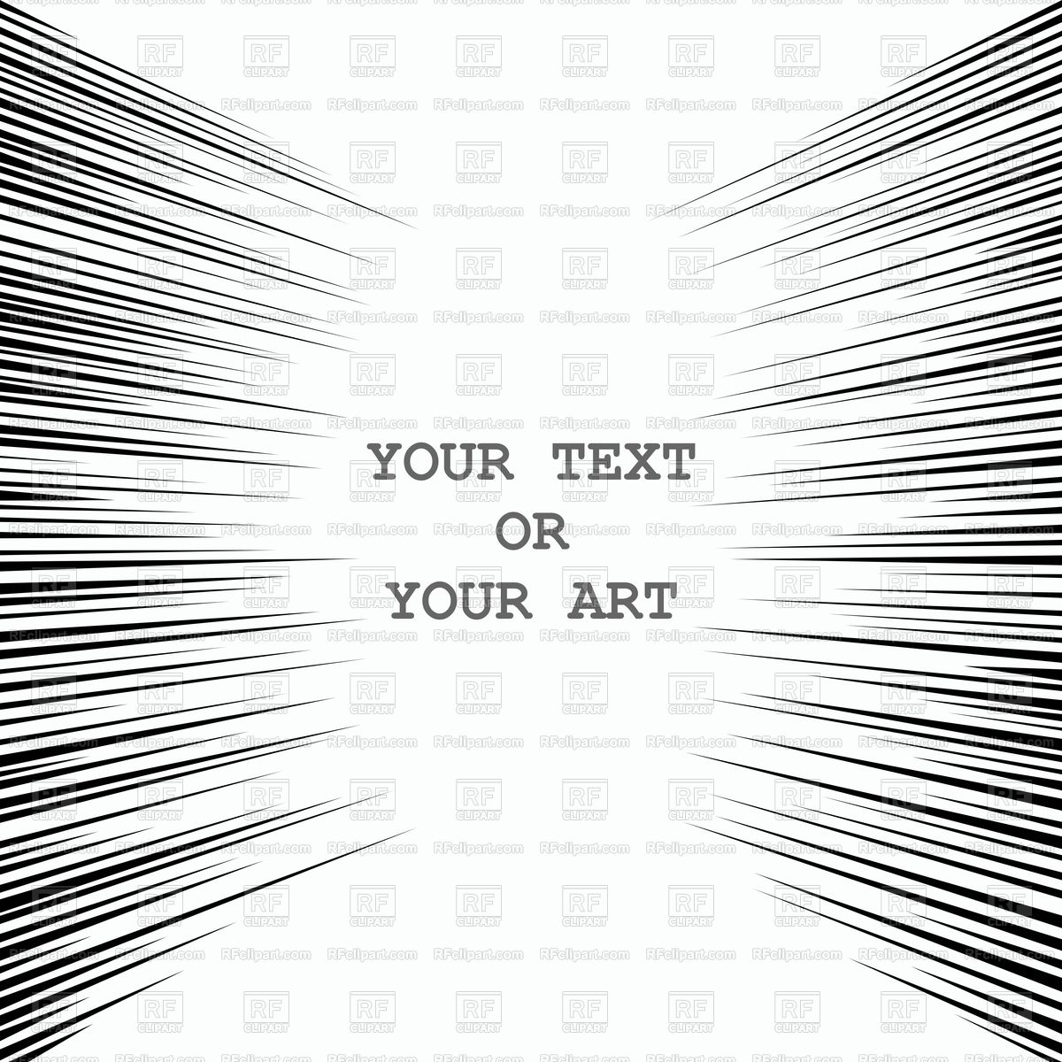 1200x1200 Comic Book Speed Lines