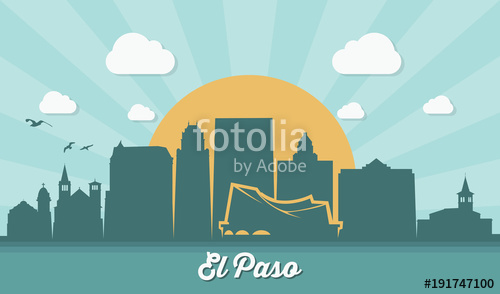500x294 El Paso Skyline