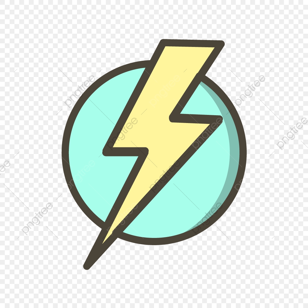 1024x1024 Vector Electric Shock Icon, Electricity Icon, Electric Shock Icon