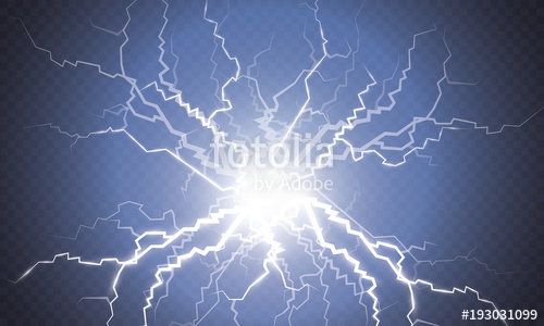 500x300 Vector Electricity Charge The Effect Of Electric Lighting