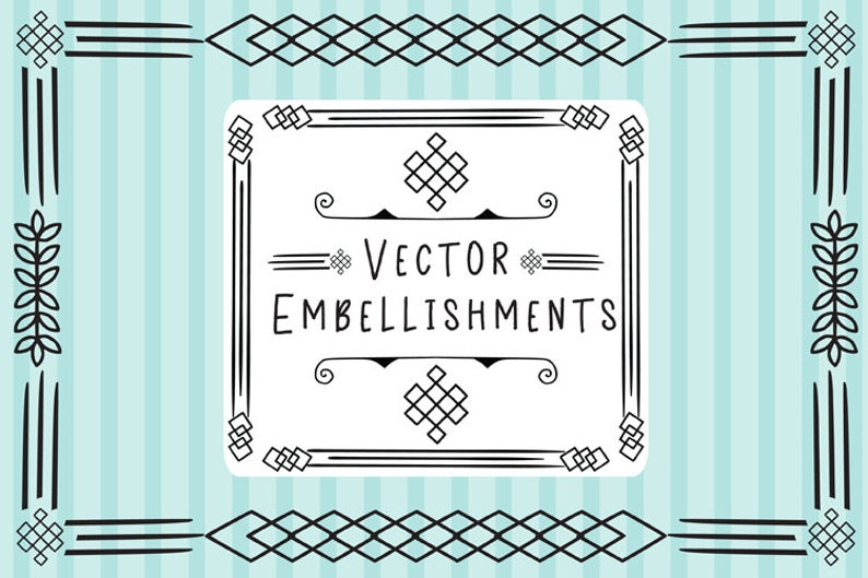 794x529 Vector Embellishments Etsy