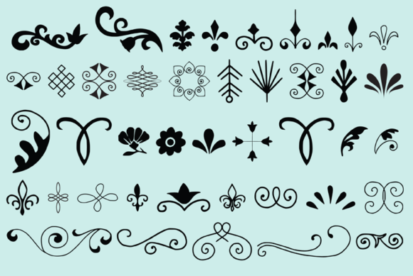 580x387 Vector Embellishments Graphic
