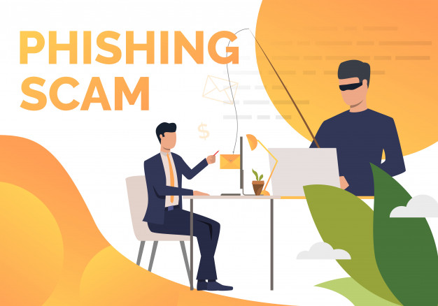 626x438 Phishing Scam Poster Template Vector Free Download