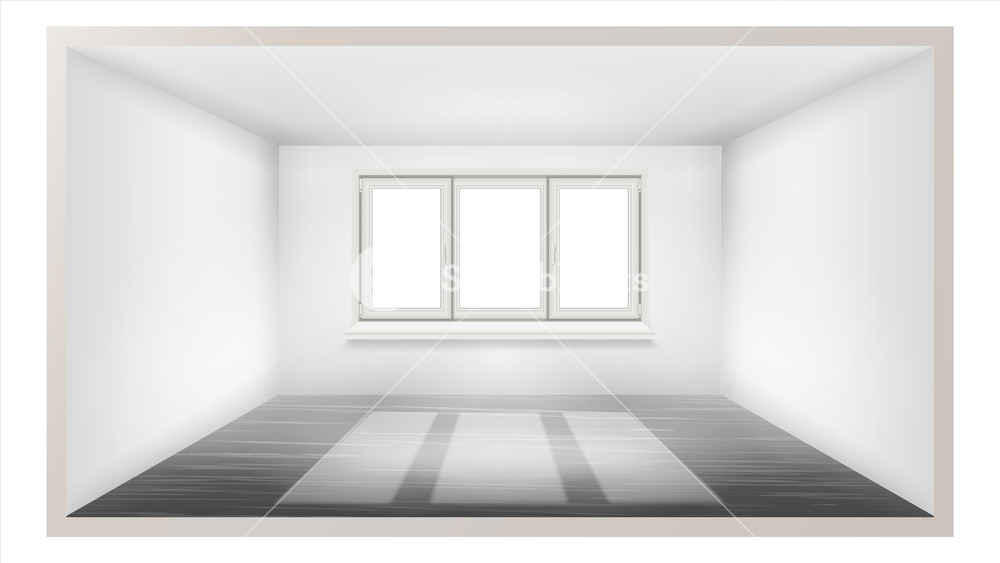 1000x563 Empty Room Vector Empty Wall Sunlight Falling Down House
