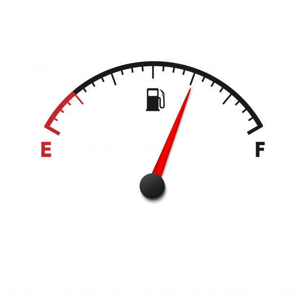 626x626 Empty Fuel Gauge Meter Vector Premium Download