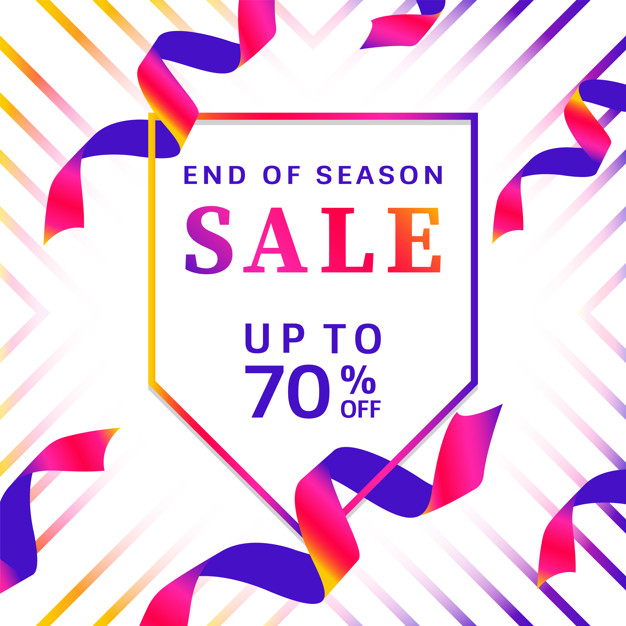 626x626 End Of Season Sale Up To Off Sign Vector Vector Free Download