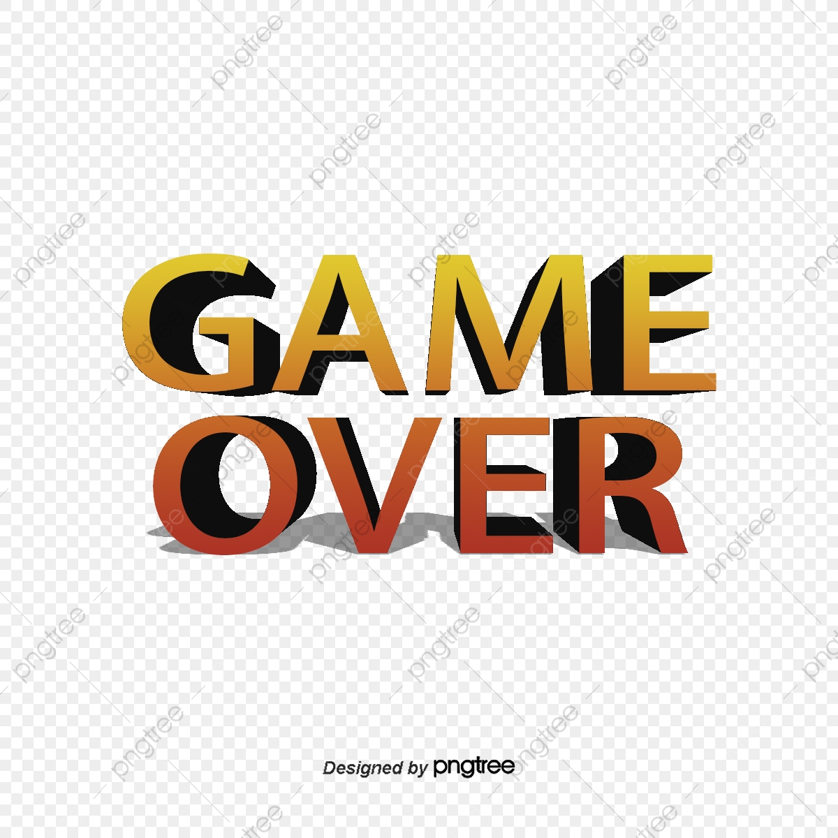1200x1200 Game End Game Over, Game, Over, End Png And Vector