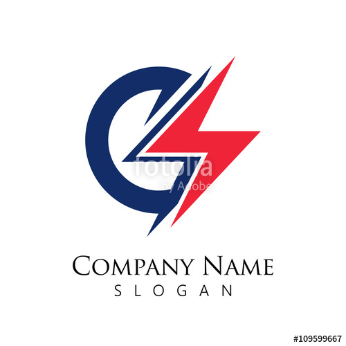 500x500 Energy Logo Vector Template Stock Image And Royalty Free Vector