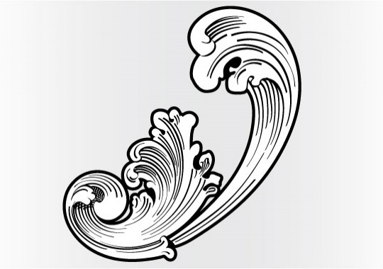 540x380 Flourish Engraving Free Vector In Encapsulated Postscript
