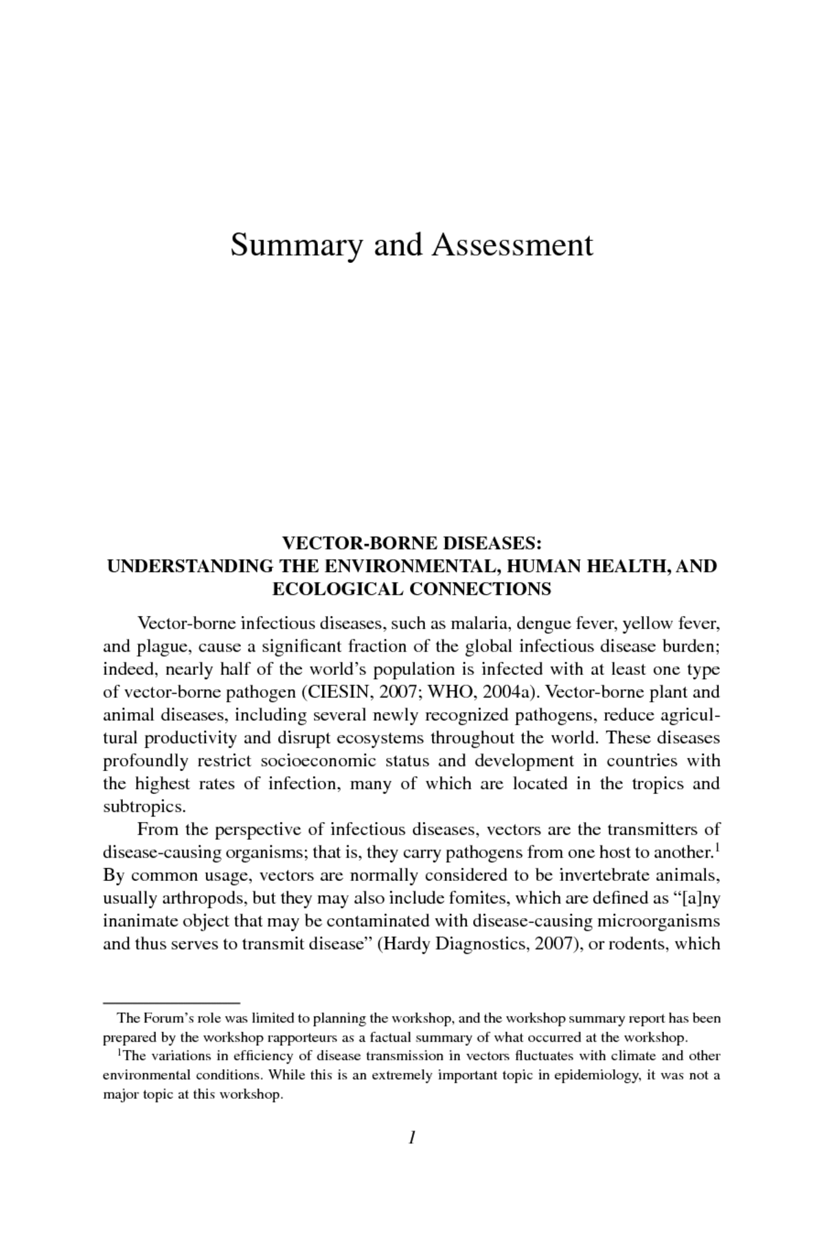 1200x1800 Summary And Assessment Vector Borne Diseases Understanding
