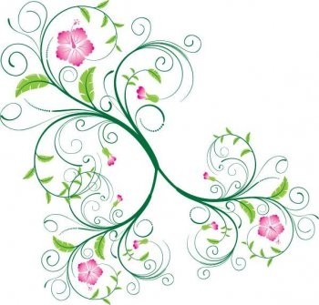 Swirl Floral Vector, Photoshop Swirl Floral Vector, Flower 350x335 Swirl Floral Vector, Photoshop Swirl Floral Vector, Flower