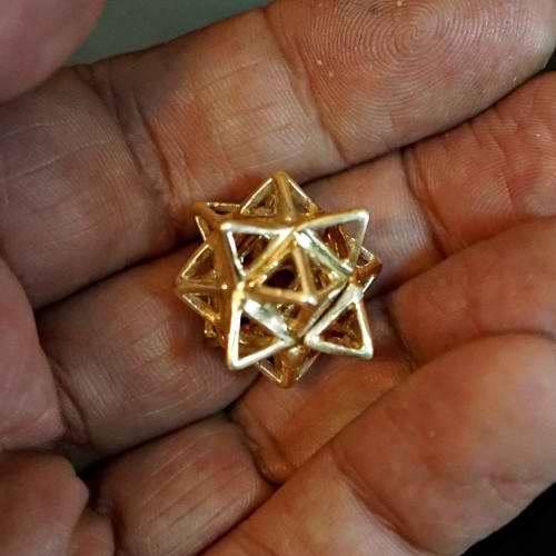 Alchemyvector Equilibrium Small Pendant Gold 500x500 Alchemyvector Equilibrium Small Pendant Gold