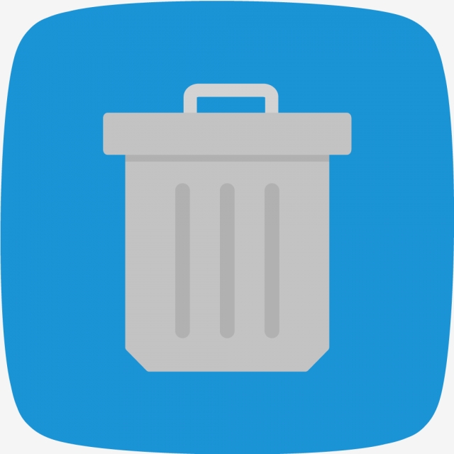 Vector Trash Icon, Trash, Delete, Erase Png And Vector For Free 640x640 Vector Trash Icon, Trash, Delete, Erase Png And Vector For Free
