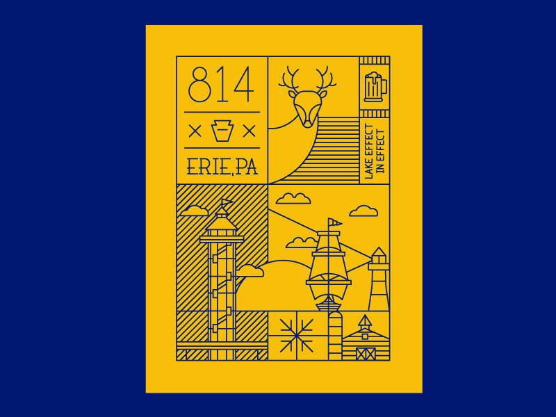 800x600 Hometown Illustration