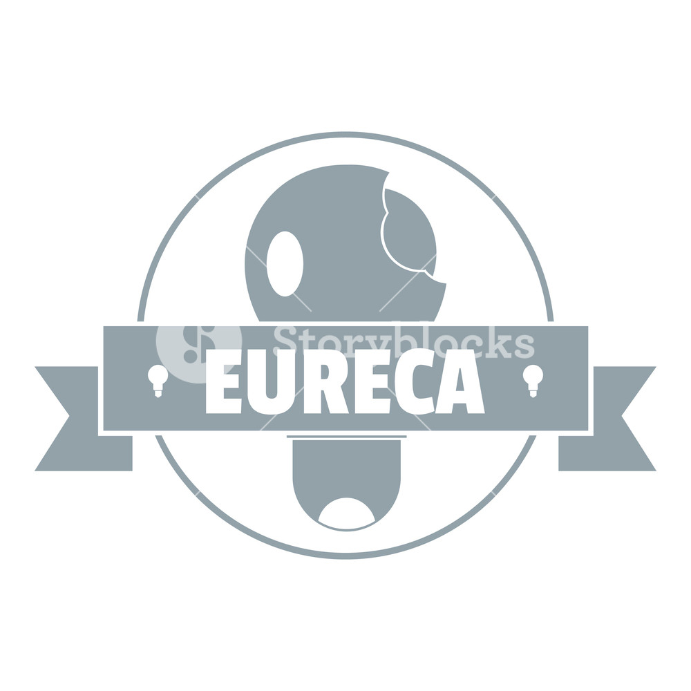 1000x1000 Eureka Idea Logo Simple Illustration Of Eureka Idea Vector Logo