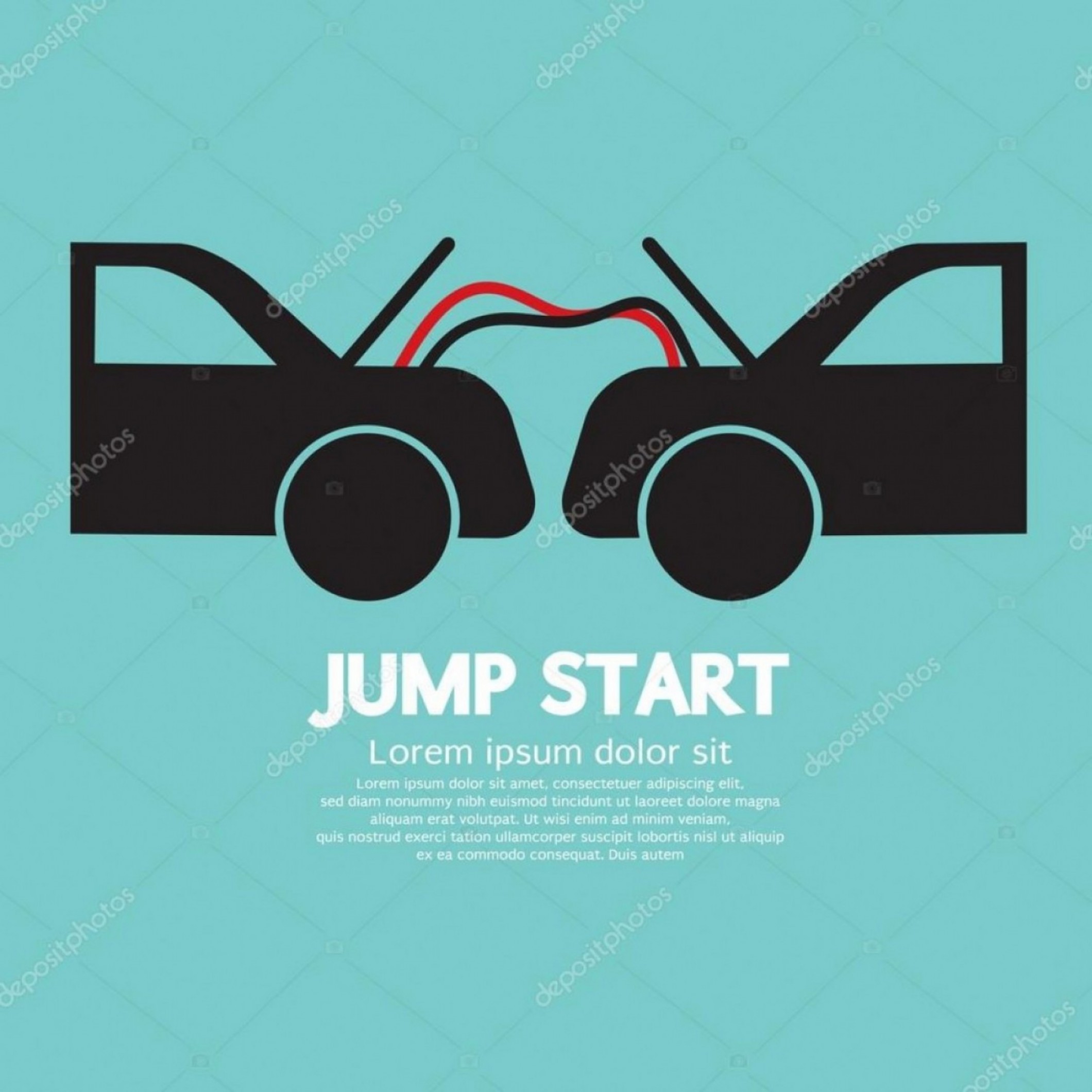 2120x2120 Stock Illustration Jump Start Vector Illustration Soidergi