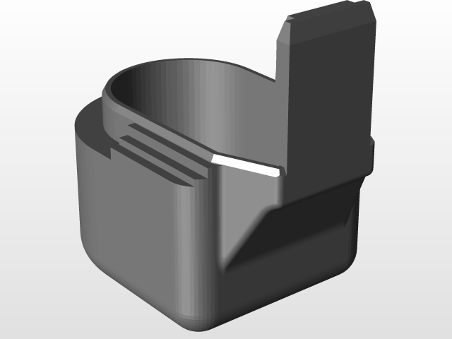 640x480 Kriss Vector Battery Extension Cap Cad Model Library Grabcad