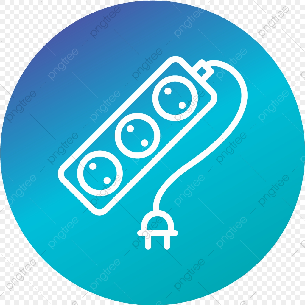 1024x1024 Vector Extension Cable Icon, Extension Icon, Plug Icon, Cable Icon