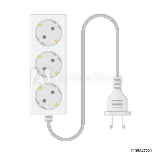 500x500 Vector Extension Cable Cord