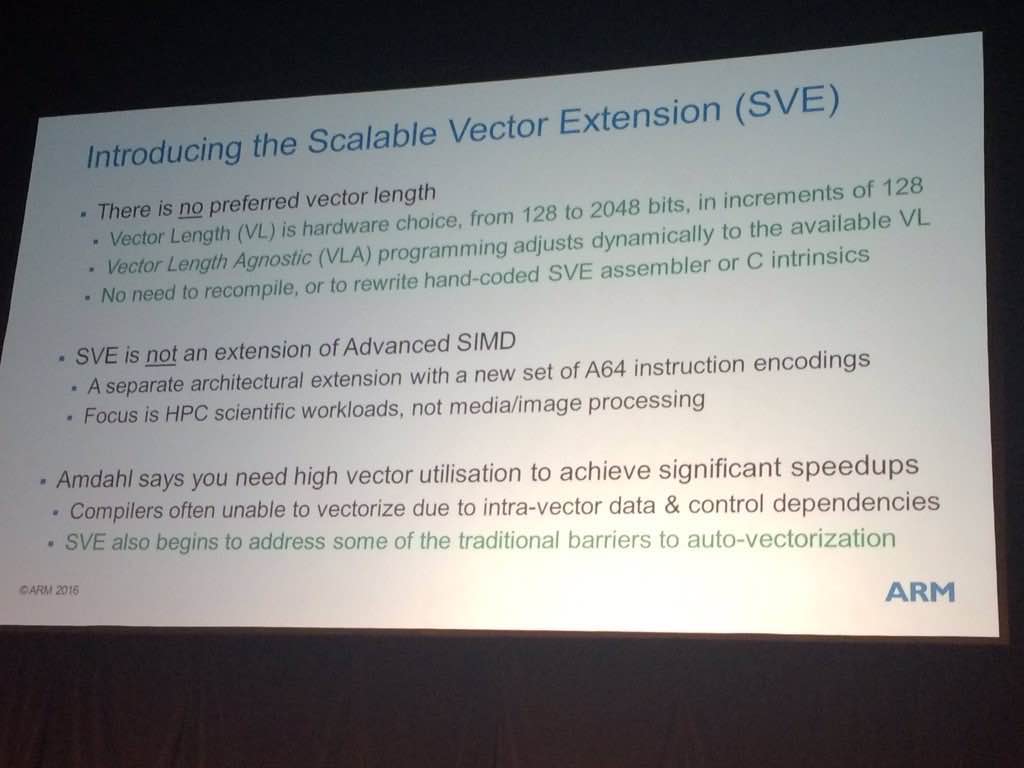 1024x768 Arm Ramps Up For Hpc With Sve Scalable Vector Extensions