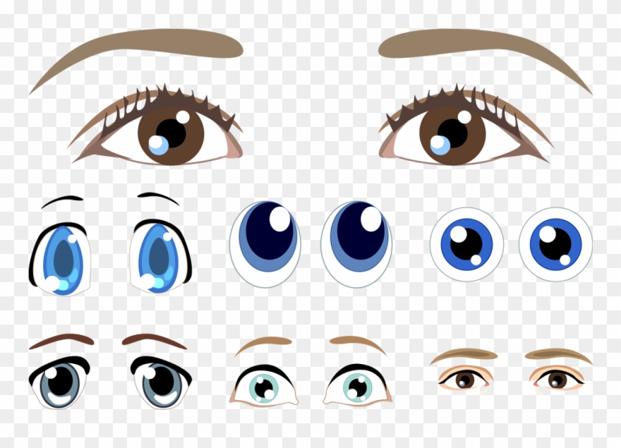 880x635 Eyebrow Clip Art