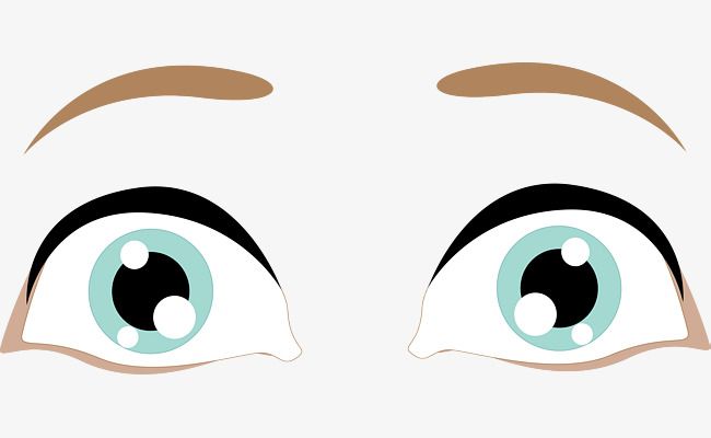 650x400 Vector Eye Beautiful Big Eyes Vector Png And Vector Best Vector