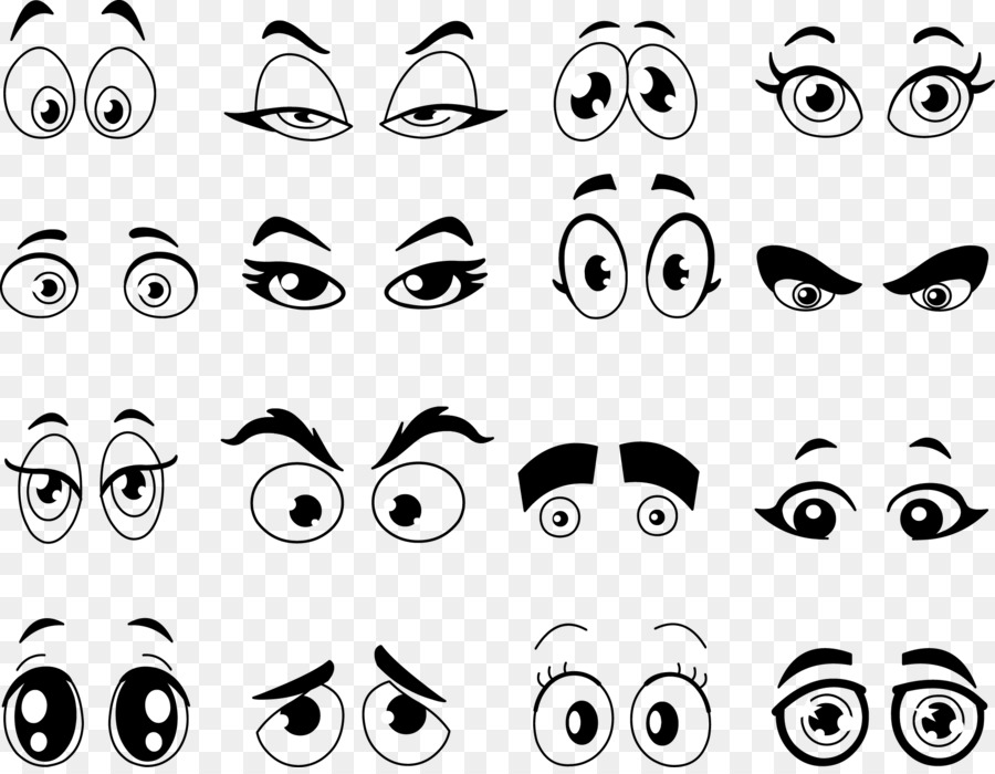 900x700 Download Free Png Cartoon Eye Clip Art Vector Eyes Png Download