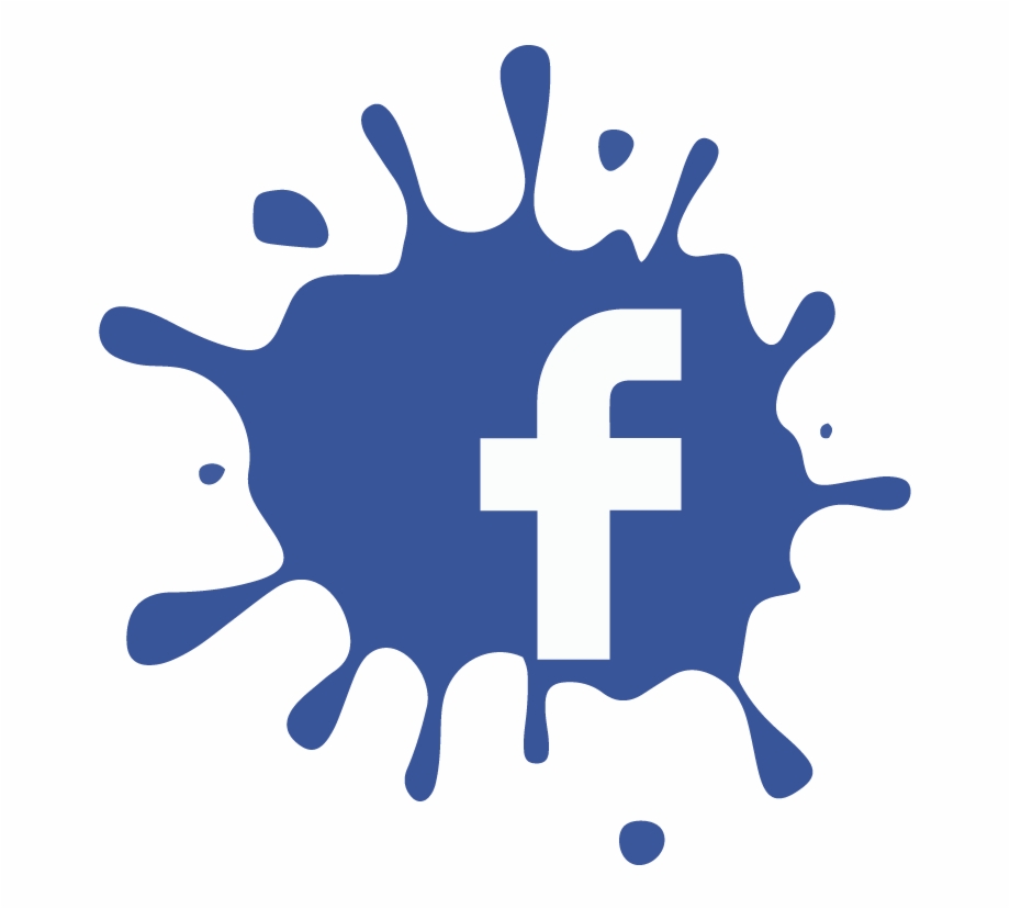 920x828 Facebook F Splat Splash Icon Logo Vector Free Vector