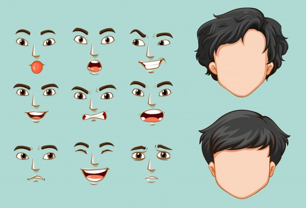 Vector Face at Vectorified.com | Collection of Vector Face free for ...