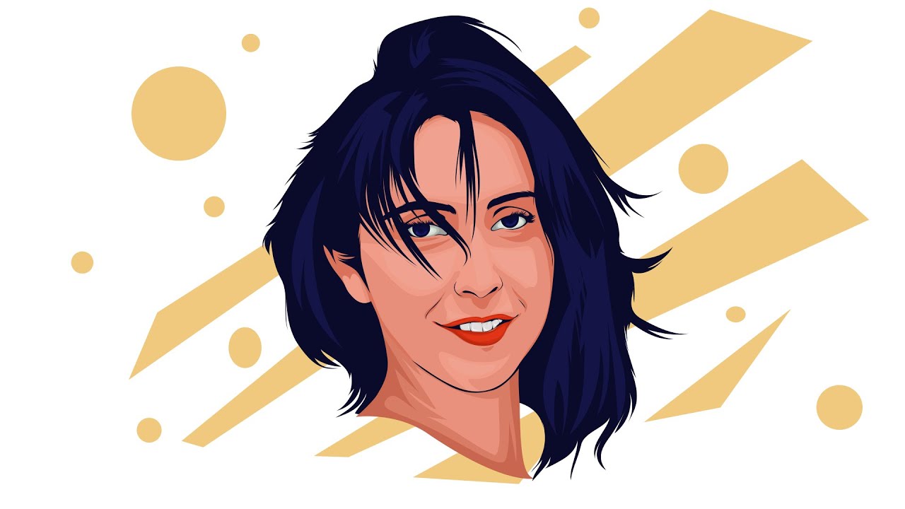 1280x720 Vector Art Face Adobe Photoshop Cc Promo Channel