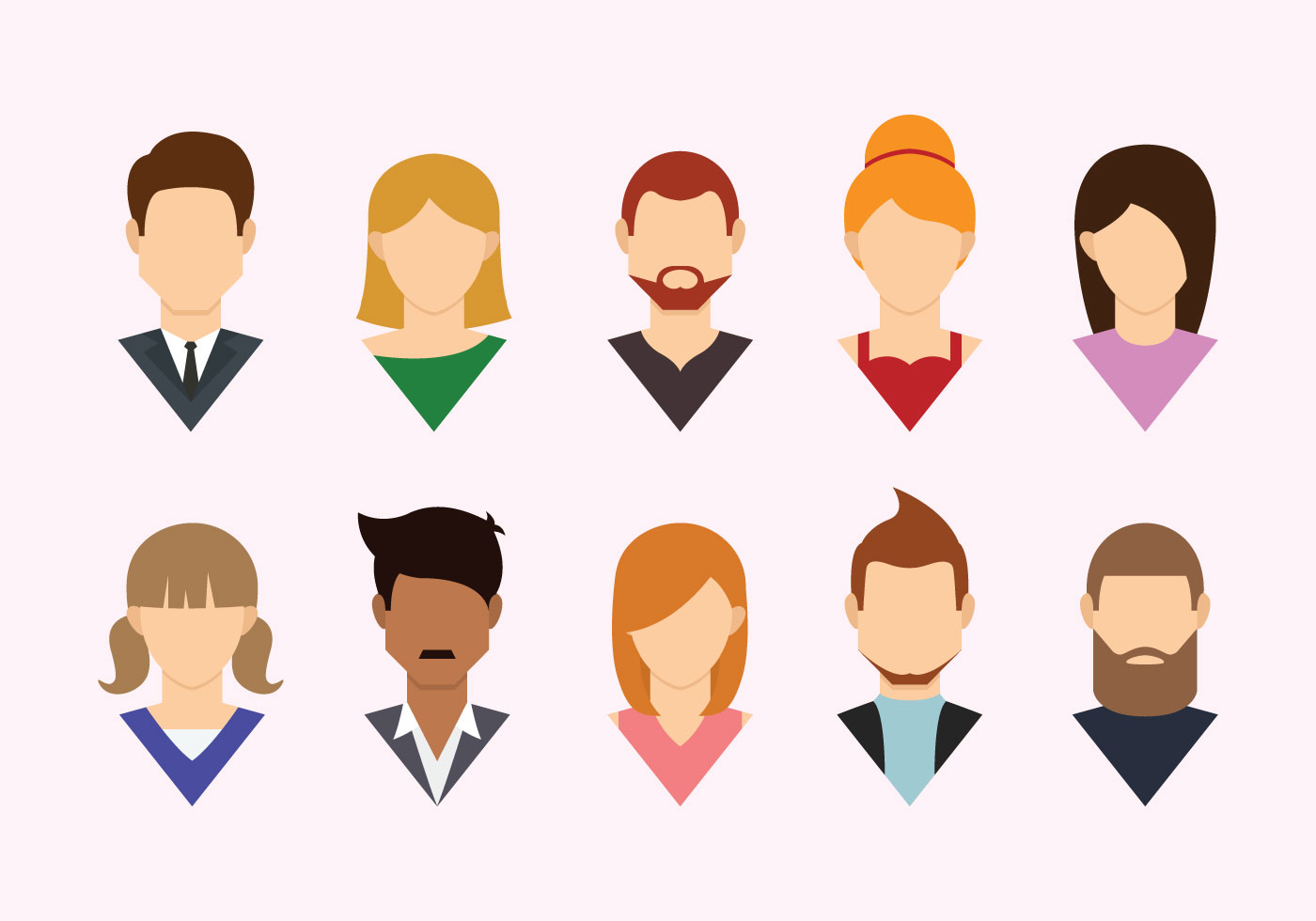 Face Free Vector Art 1400x980 Face Free Vector Art