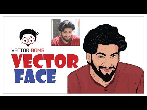 How To Draw Vector Face Adobe Illustrator Cc Tutorial 480x360 How To Draw Vector Face Adobe Illustrator Cc Tutorial