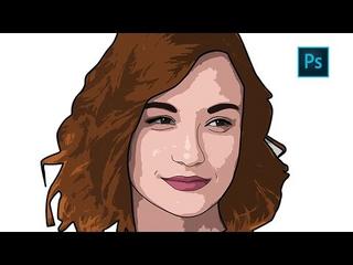 Learn Vector Face Art In Photoshop From Nothing To Everything 320x240 Learn Vector Face Art In Photoshop From Nothing To Everything