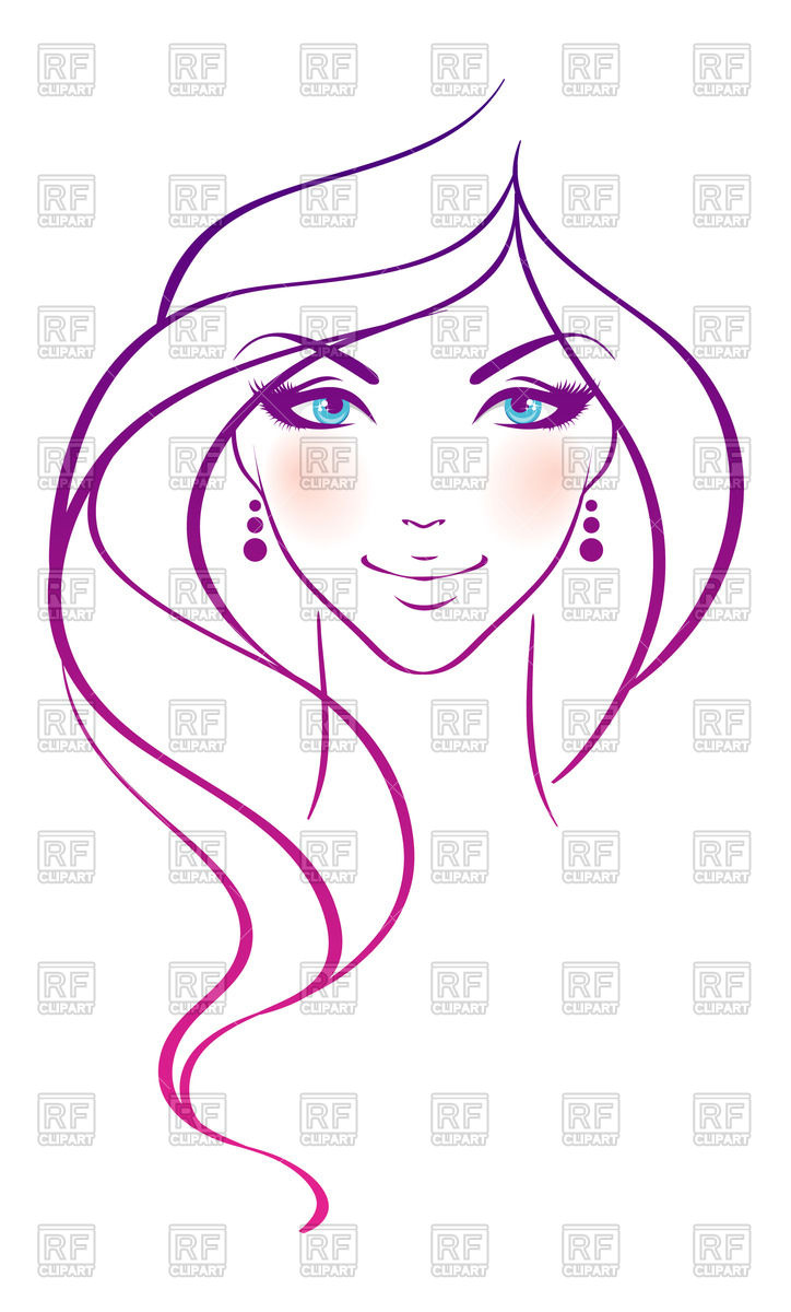 Vector Face Outline at Vectorified.com | Collection of Vector Face