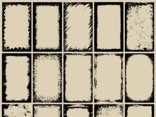 310x233 Fade Graffiti Border Free Vectors Ui Download