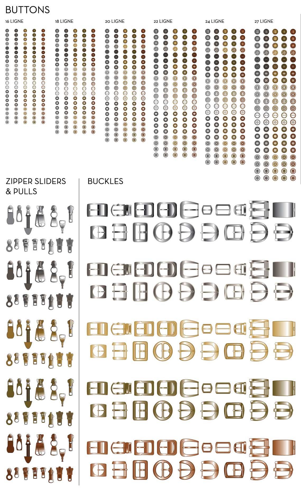 1139x1869 Free Vector Fashion Templates Buckles, Zippers And Buttons