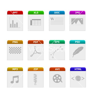 380x400 Types Of Vector Formats Images
