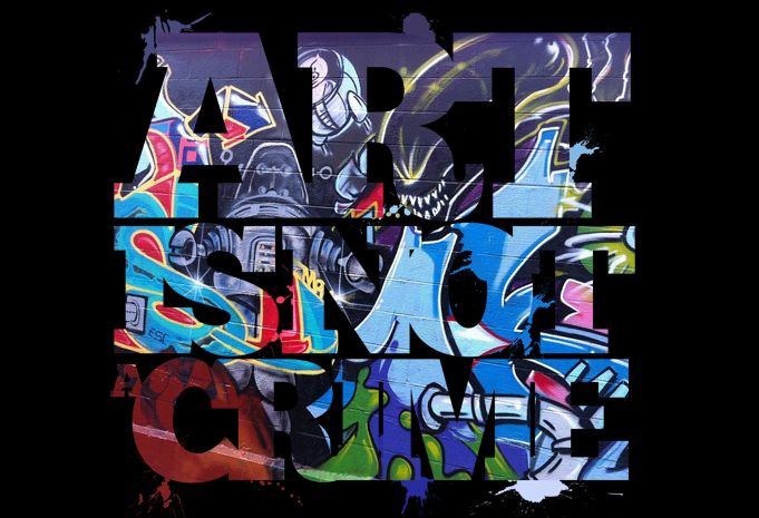 681x465 Art Is Not A Crime T Shirt Vector Tshirt Designs Art, Screen