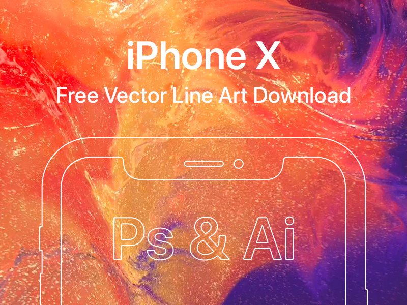 800x600 Free Iphone X Vector
