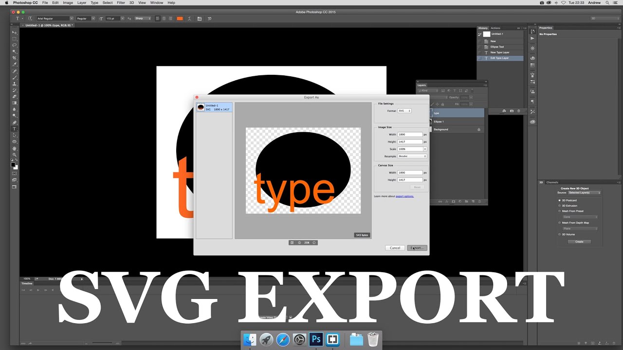 create vector file in photoshop