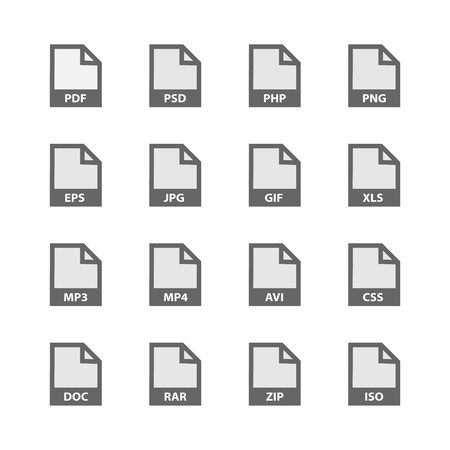 450x450 Vector Type Document Icon Royalty Free Vector Graphics