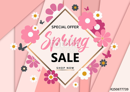500x354 Spring Sale Stock Image And Royalty Free Vector On Fotolia