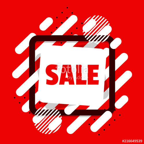 500x500 Sale Banner Shapes Stock Image And Royalty Free Vector