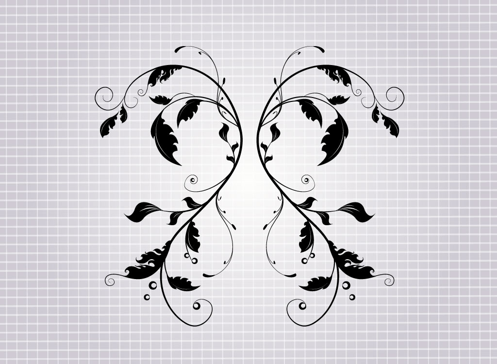 1024x750 Free Vector Filigree