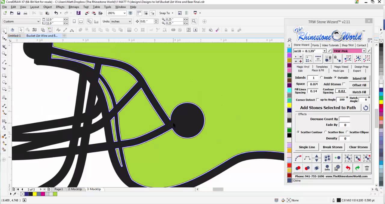 1280x680 How To Fill An Existing Vector Design In Coreldraw With Smart Fill