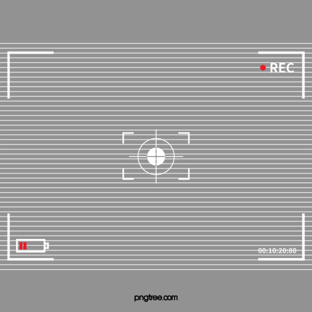 640x640 In Video Recording, Focusing, In Video, Finder Frame Png