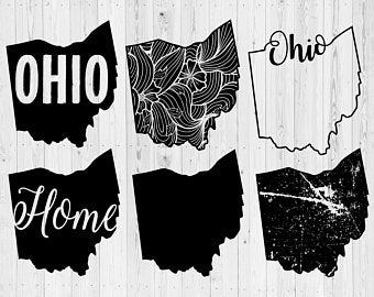340x270 Ohio Print Etsy
