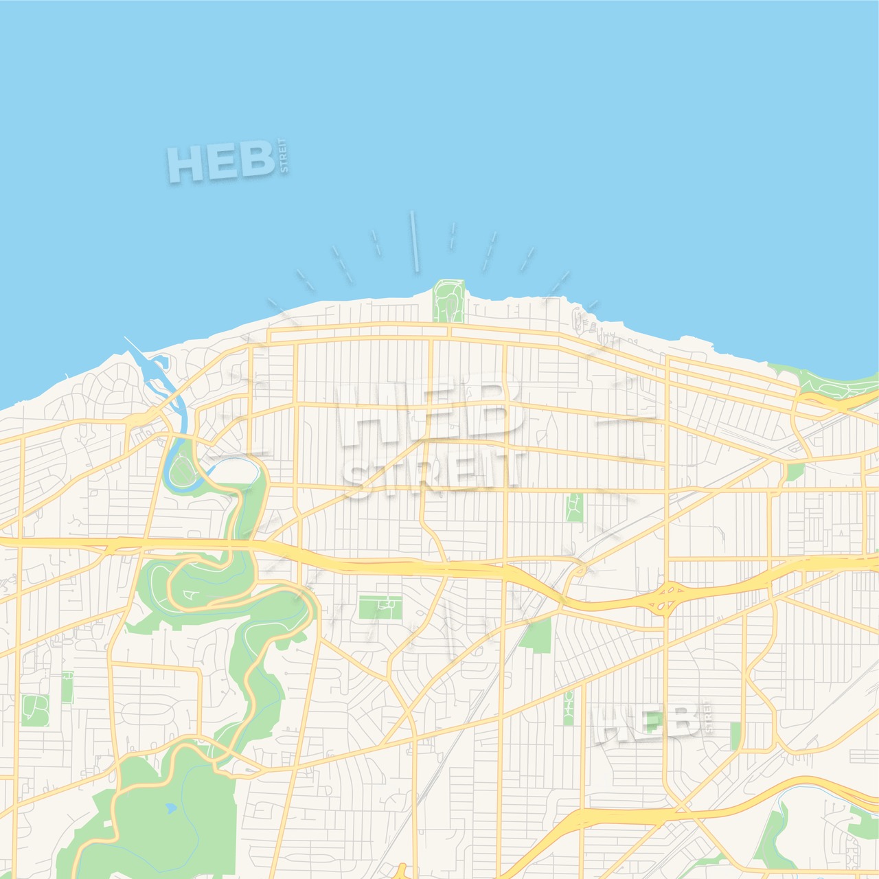 1280x1280 Us Map Ohio Isolated Map United States America State Borders